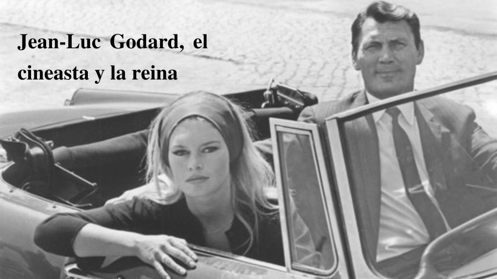 Jean-Luc Godard, el cineasta y la reina